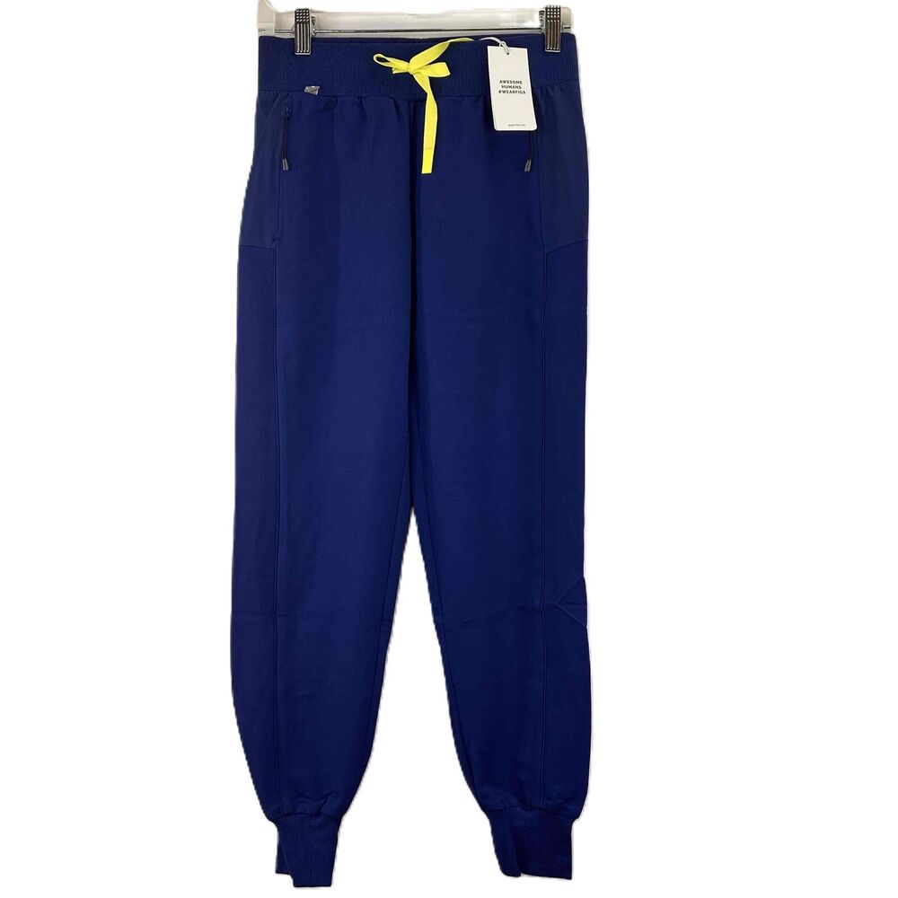 Figs Navy Boston Slim Petite Drawstring Scrubs Jogger Pants Size XXS